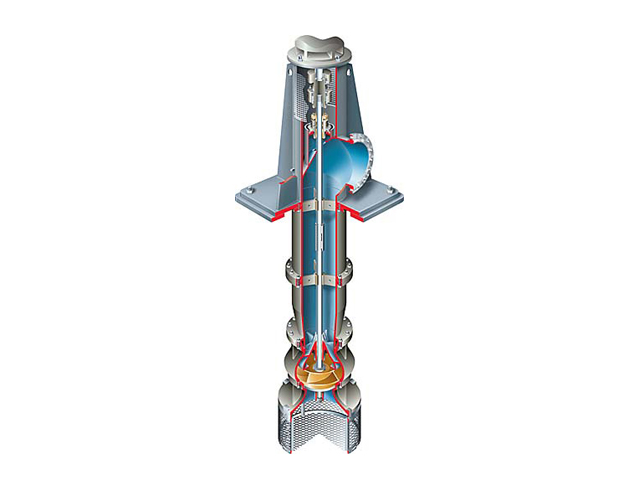 bomba centrífuga vertical tipo turbina múltiplos estágios